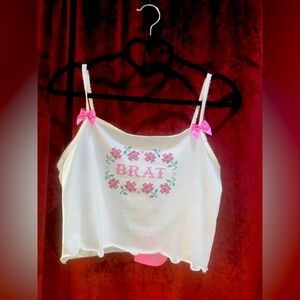 Sugar Thrillz BRAT cropped tank